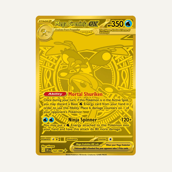 Mega Greninja ex #122