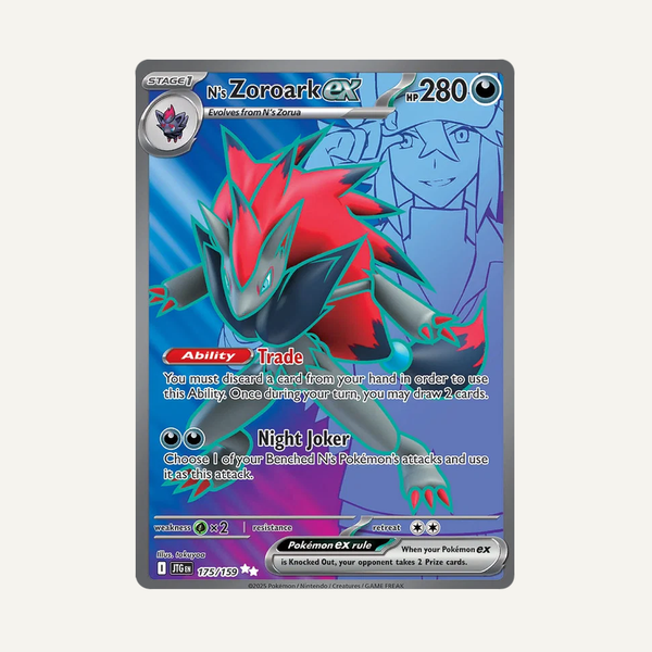 N's Zoroark ex #175