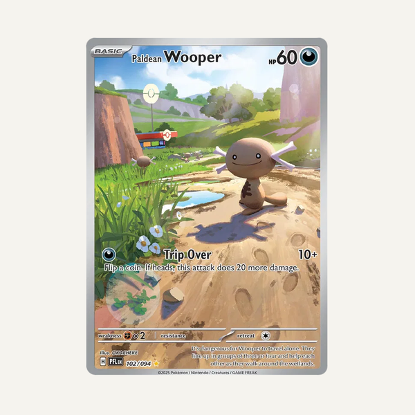 Paldean Wooper #102