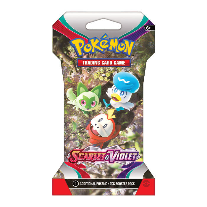 Scarlet & Violet Base Set - Sleeved Boosterpack