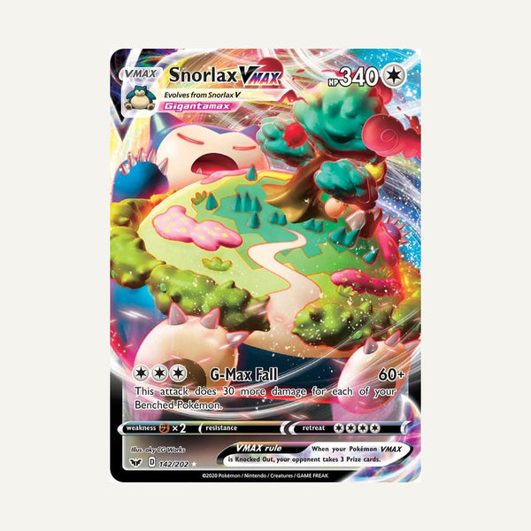 Snorlax VMAX #142