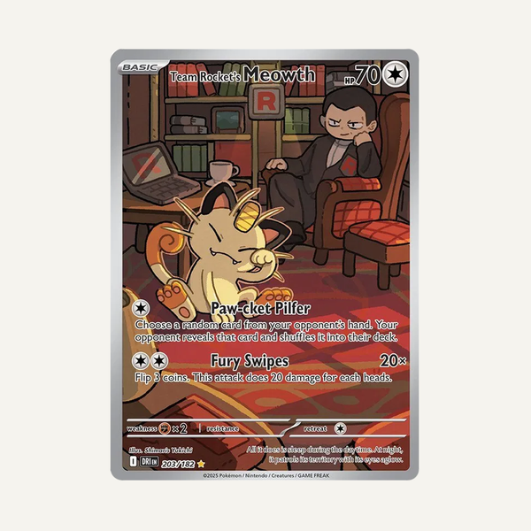 Team Rocket's Meowth #203