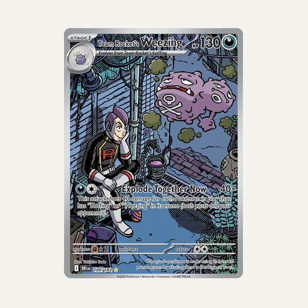 Team Rocket's Weezing #199