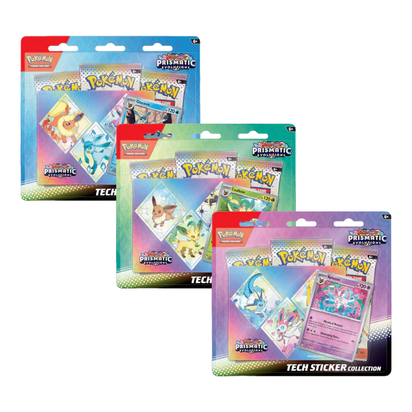 Prismatic Evolutions - Tech Sticker Collection