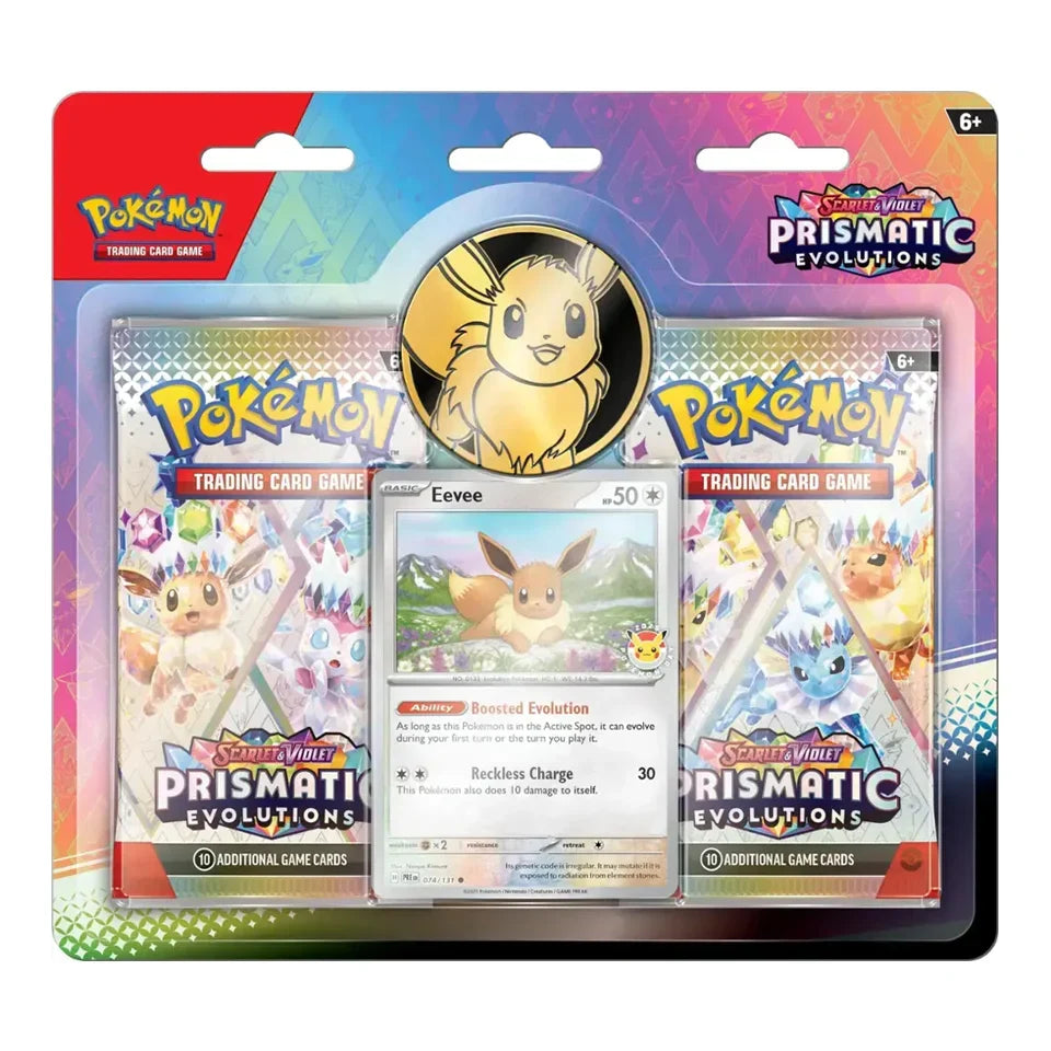 Prismatic Evolutions - 2 Pack Blister