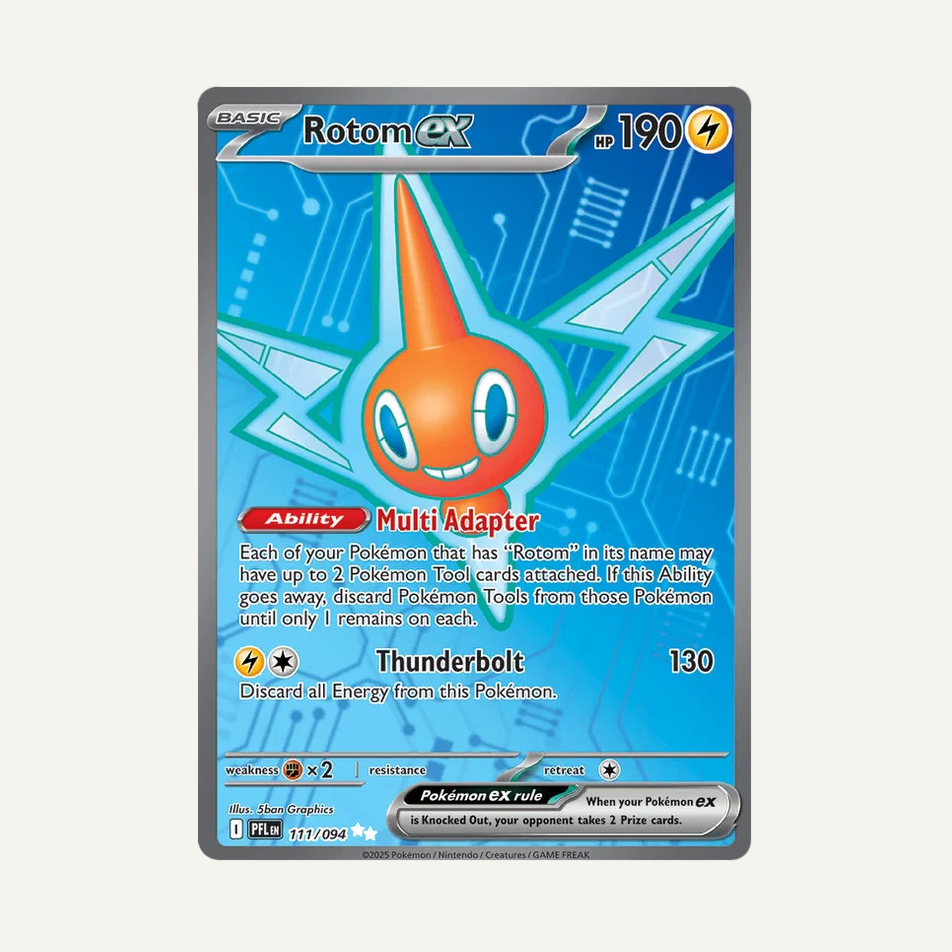 Rotom ex #111