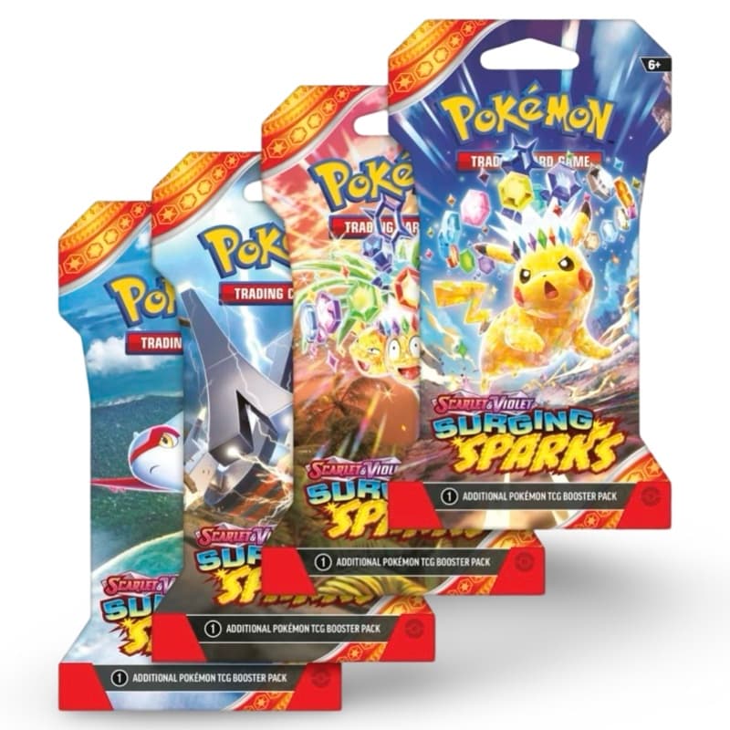 Surging Sparks - Sleeved Boosterpack